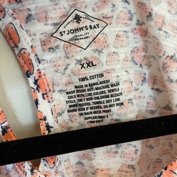 St John’s Bay | Strawberry Keyhole Tank | Size XXL - Picture 4 of 6